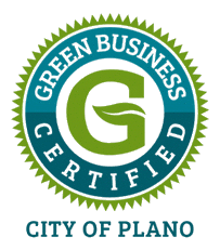 City of Plano Green Business Certified logo