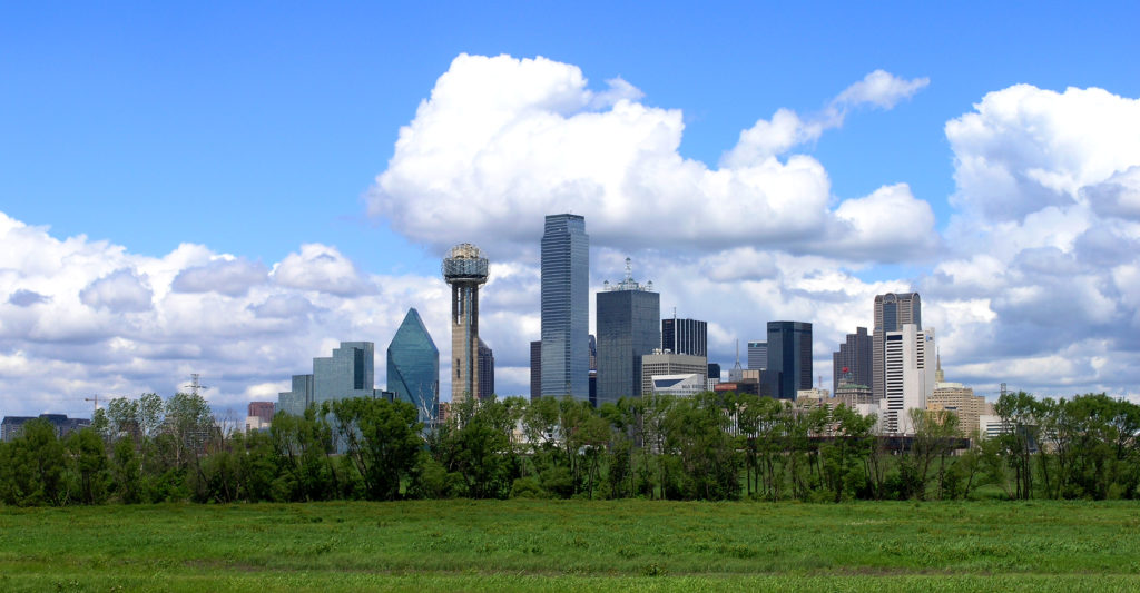 Dallas, TX skyline